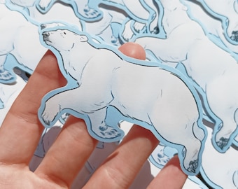 Polar Bear Wildlife Vinyl Sticker