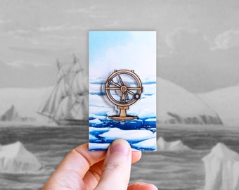 Dip Circle Acrylic Pin