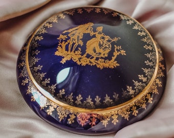 Jewelry box, porcelain, jewelry box, Limoges, made in France, vintage, porcelain, Limoges porcelain, storage, home, gift ideas