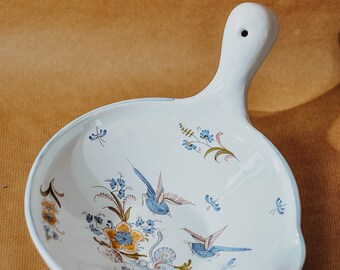 Earthenware pot from La Chapelle des Pots, kitchen decor, decorative piece to hang, made in France, gift idea