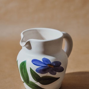 Dzbanek na mleko, ręcznie robione, ręcznie malowane, zabytkowe, wiejskie, dekoracja, prezent, zastawa stołowa, ceramiczne, prezent, Boże Narodzenie, pomysły na prezent