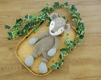 Crochet Fawn Lovey: Handmade Deer Snuggle Toy