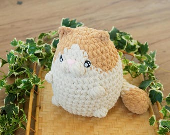 Crochet Cat Plushie: Coco the Cat Lover Gift