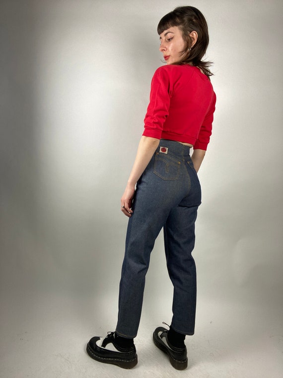 Vintage 1960s 60s GWG KINGS Dark Wash Denim Jeans - Gem