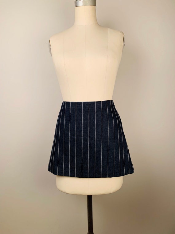 DOLCE & GABBANA 2000's Era Silk Lined Denim Micro