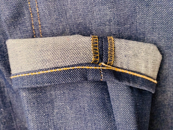 Vintage 1960s 60s GWG KINGS Dark Wash Denim Jeans - Gem