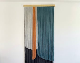 MADE TO ORDER/Large Textile Wall Hanging/Wall Art/Anstract Art/Modern Art/Contemporary Art/String Art/Tapestry/Wall Art/Fiber Art