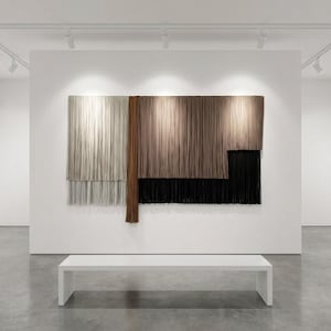 / Großer Wandbehang/Fiber Kunst/Zeitgenössische Kunst/Große Wandkunst/Fadenkunst/Seilkunst/Abstrakte Kunst/Bildende Kunst/Wohnkultur/Tapisserie