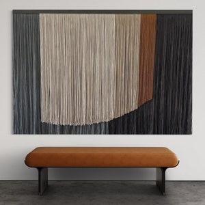 MADE TO ORDER/Large Wall Hanging/Tapestry/Wall Decor/Wall Art/Contemporary Art/String Art/Modern Art/Home Decor/Abstract Art/Woven Wall Art/