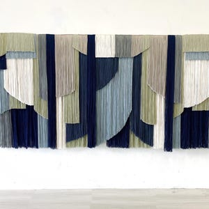 MADE TO ORDER/large scale art/modern art/contemporary art/textile sculpture/wall art/fine arts/wall hanging/tapestry/rug/string art/macrame/