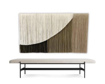 MADE TO ORDER/Large Wall Hanging/Tapestry/Wall Decor/Wall Art/Contemporary Art/String Art/Modern Art/Home Decor/Abstract Art/Woven Wall Art/