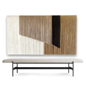 LARGE WALL HANGING/tapestry/wall decor/contemporary art/wall decor/boho fiber art/macrame wall hanging/string art