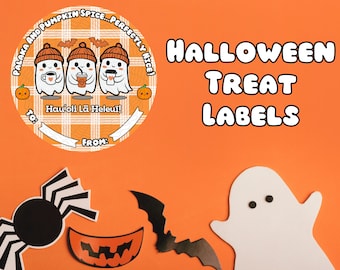 Palaka & Pumpkin Spice |Halloween Geschenkanhänger | Digitaler Download