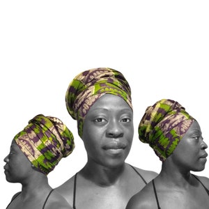 Afro head wrap styles hotsell
