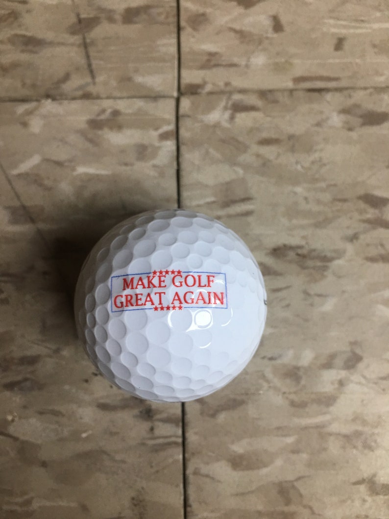 MAGA Golf Balls Make Golf Great Again Etsy Canada