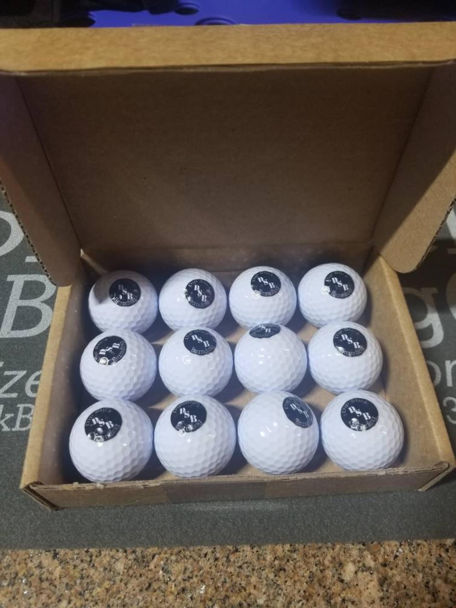 Personalized Golf Balls Single Image 12 Pack Etsy