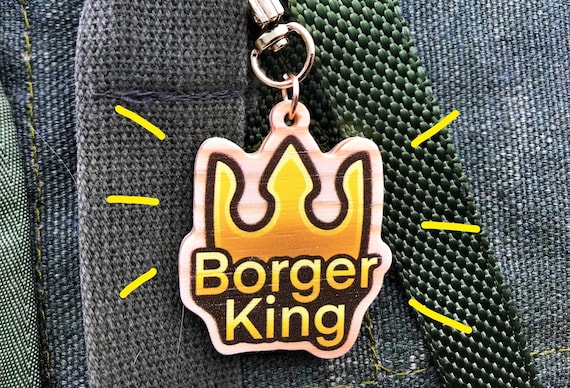 Mentor Crown borger King Keychain FFXIV 