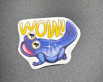Monster Hunter Wilds Gelidron WOW!! 2.5in Sticker