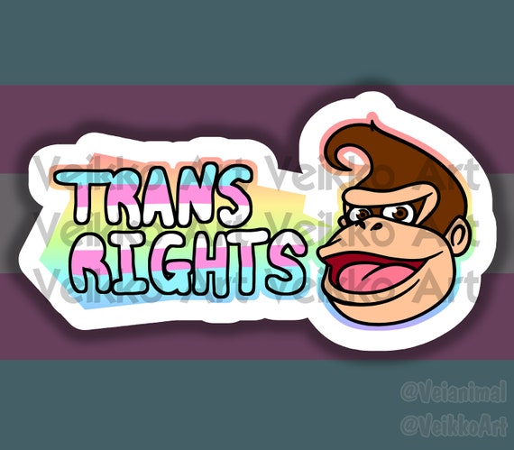 Transgender Trans Transpride Sticker By Gee Theyhe - Genderfluid