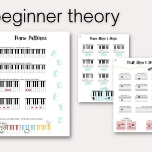 Beginner Piano Theory