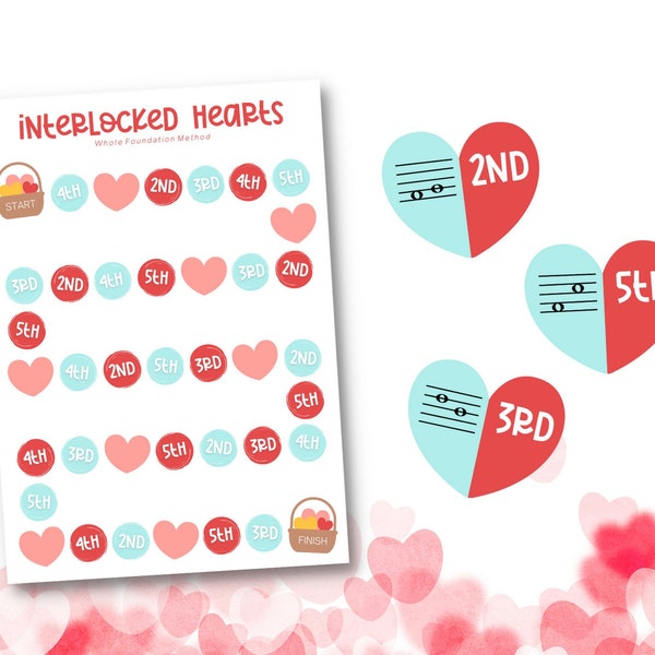 Interlocked Hearts | Interval Game