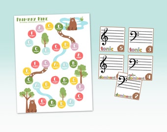 Primary Hike: Tonic, Subdominant, & Dominant Memory/Writing Game