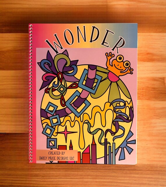Single sided coloring book discount