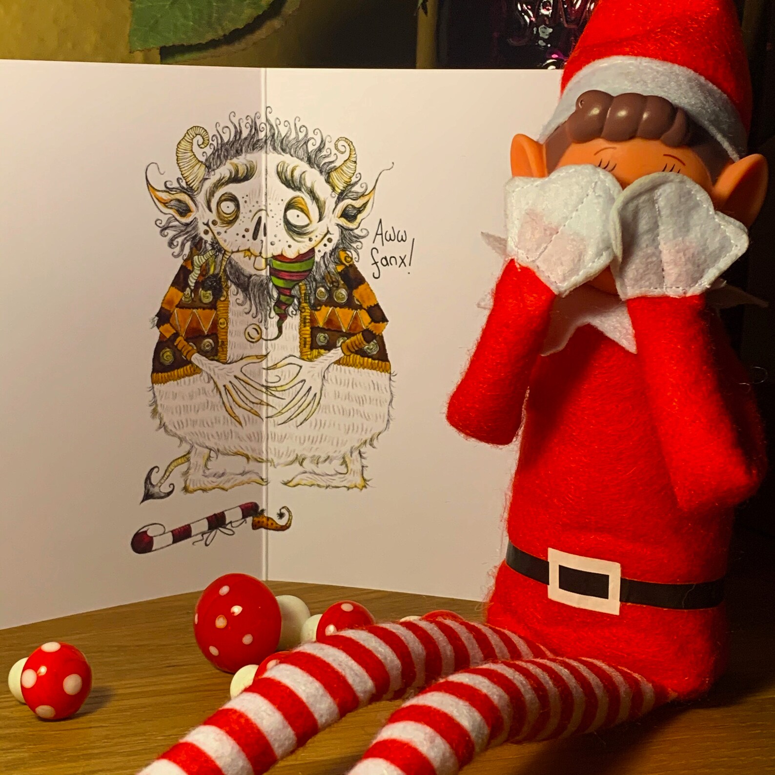 Christmas Card Surprise 