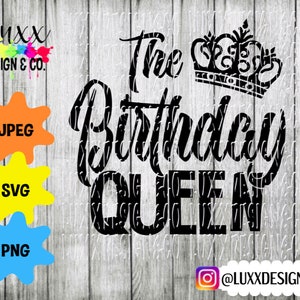Angepasstes Birthday Queen Shirt - Personalisierte Birthday Squad T-Shirts für Frauen - Ideal für Vegas & Miami Trips, Girls Getaway und Geburtstagsfeiern