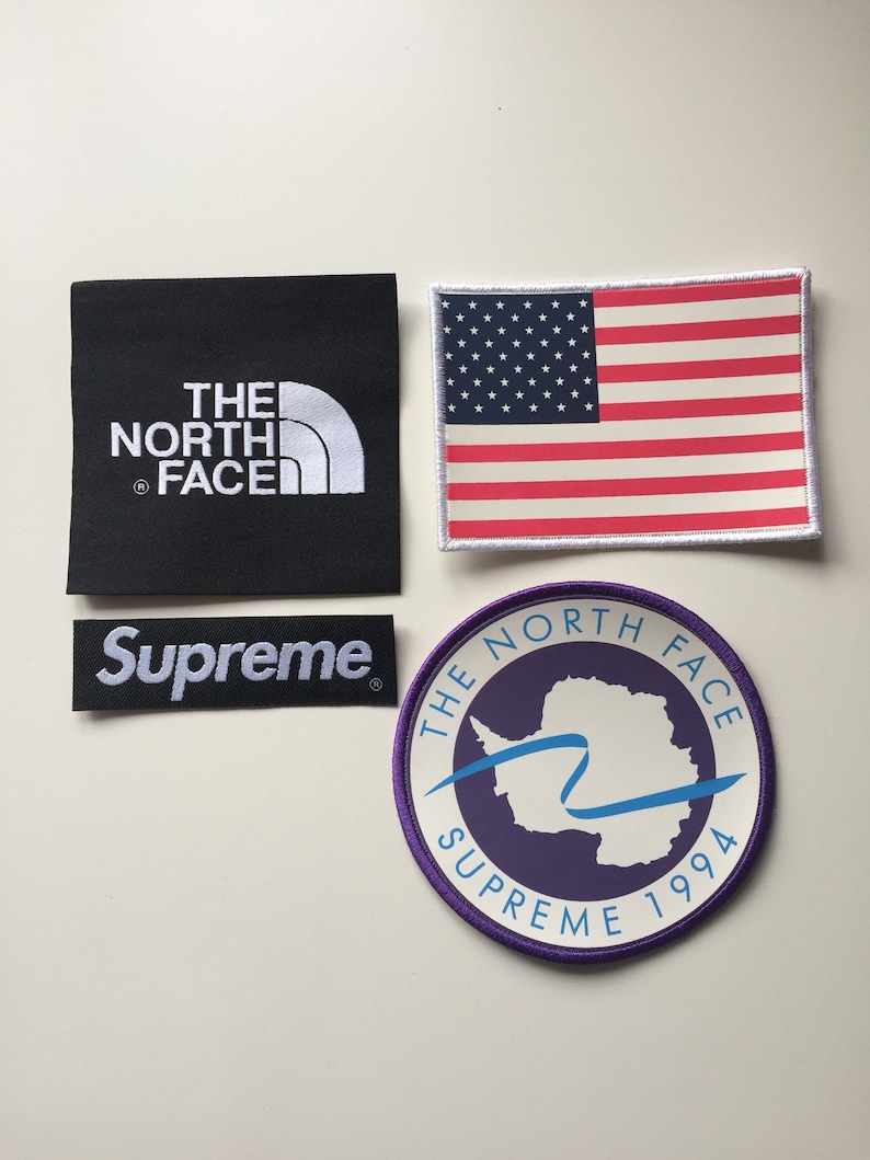 the north face iron on patch