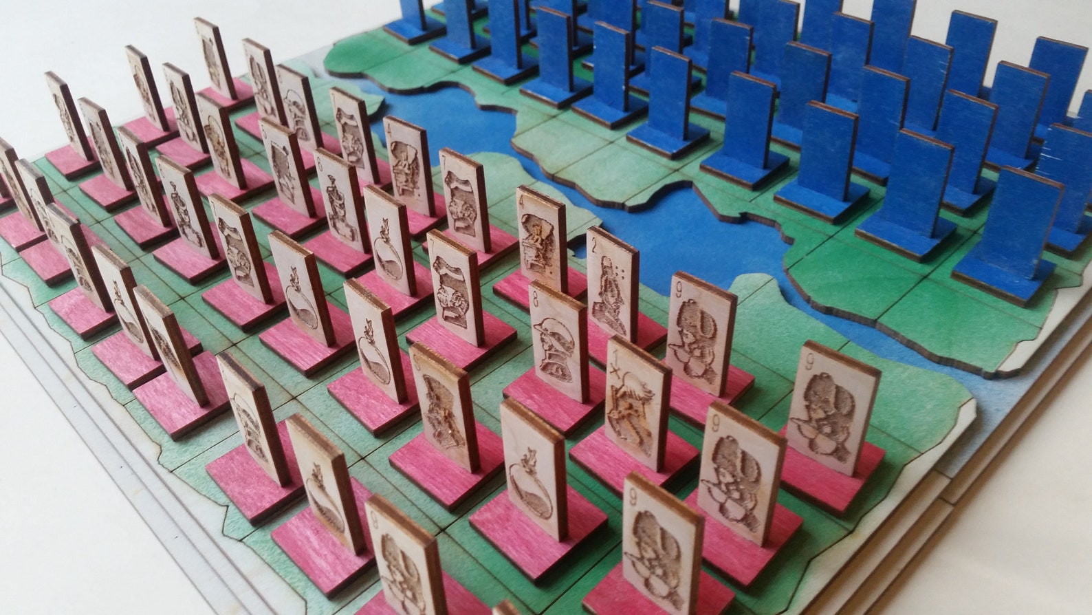 wooden stratego game wooden stratego game