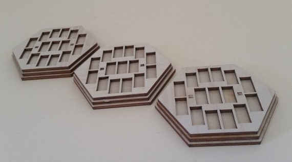 6 holders Included Settlers of Catan Seafarers expansion ship holder