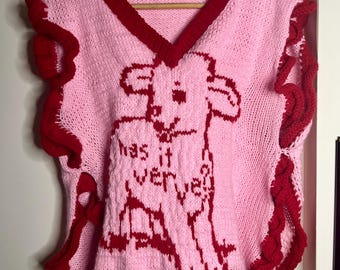 Severance TV Show "Has It Verve" Knitting Chart