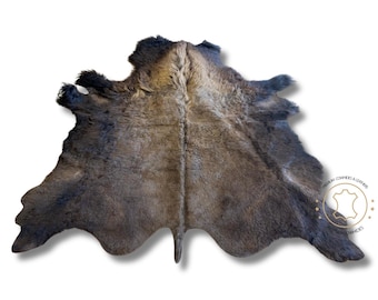 Bison / Buffalo Hair-on-Hide Rug – Genuine Natural Bison Hide – Rustic Luxury Home Décor