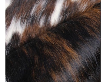 Tricolor Cowhide PRE CUT Pieces | 12"x12", 12"x18", 12"x24" Precuts Sheets