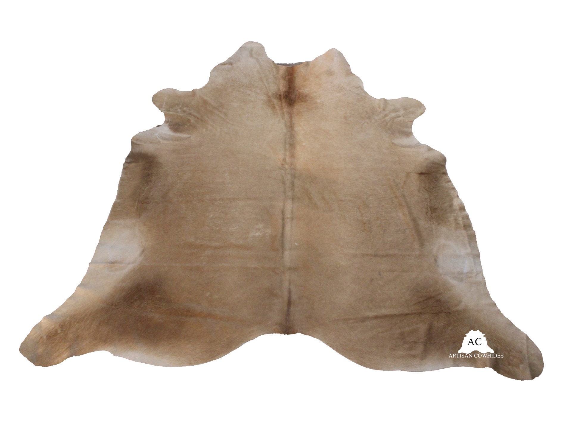 Light Caramel Brown Cowhide Rug Size 8 X 65 Ft Premium Etsy UK
