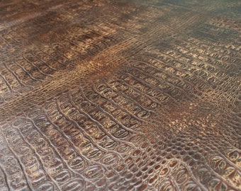 brown croc bolsauette bolsa