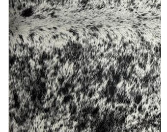 Speckled Cowhide Sheets, Black & White Speckled Cowhide | 12"x12", 12"x18", 12"x24" Precuts Sheets