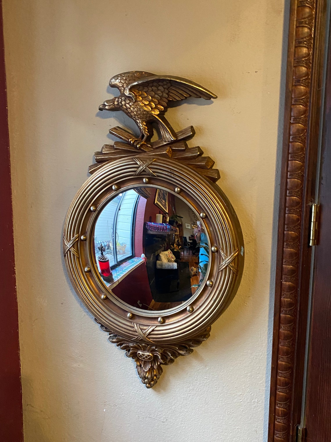 Vintage Mirror from Ethan Allen Etsy