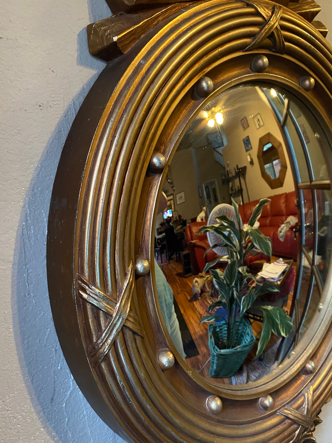 Vintage Mirror from Ethan Allen Etsy