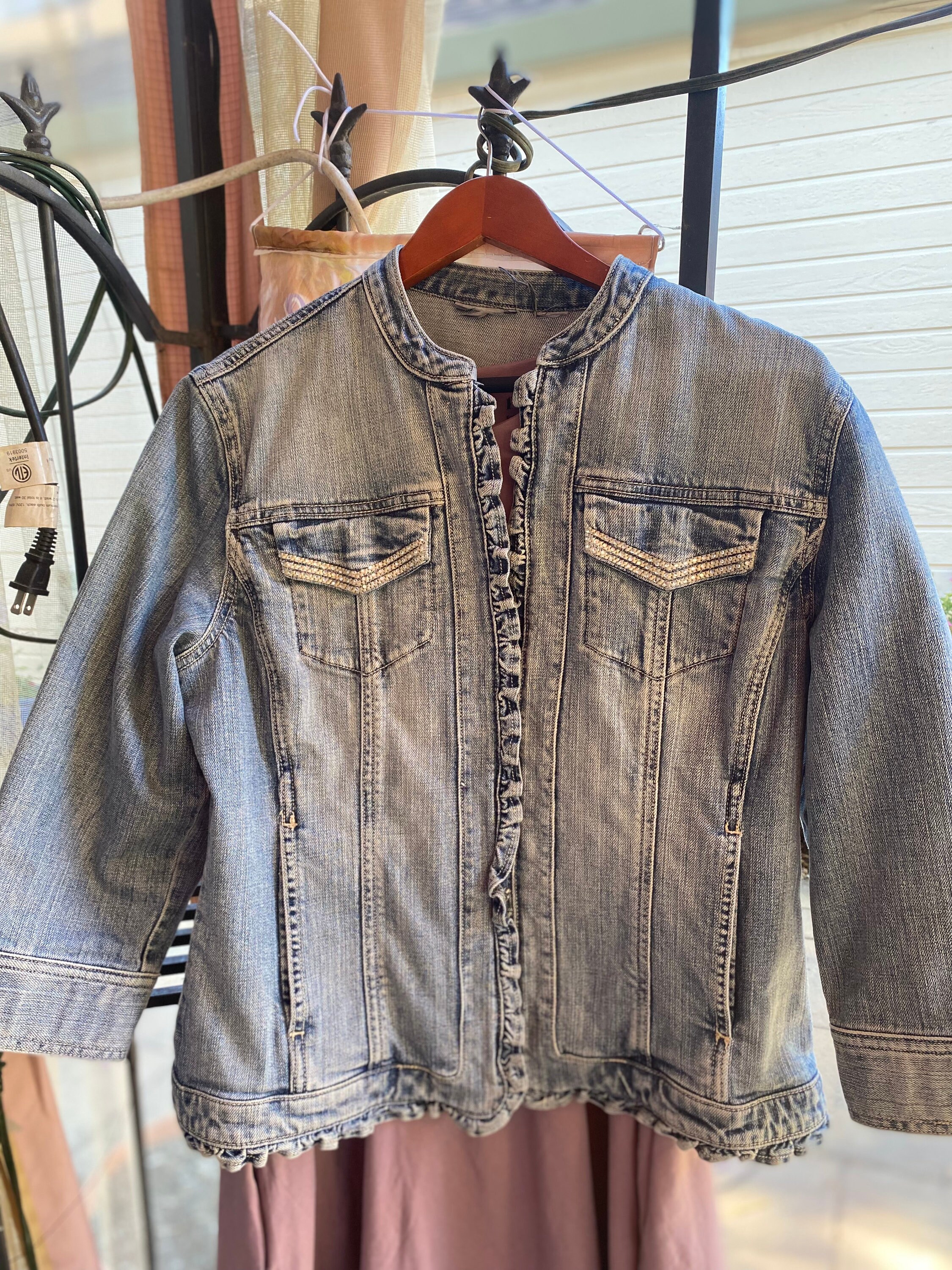 bling jean jacket