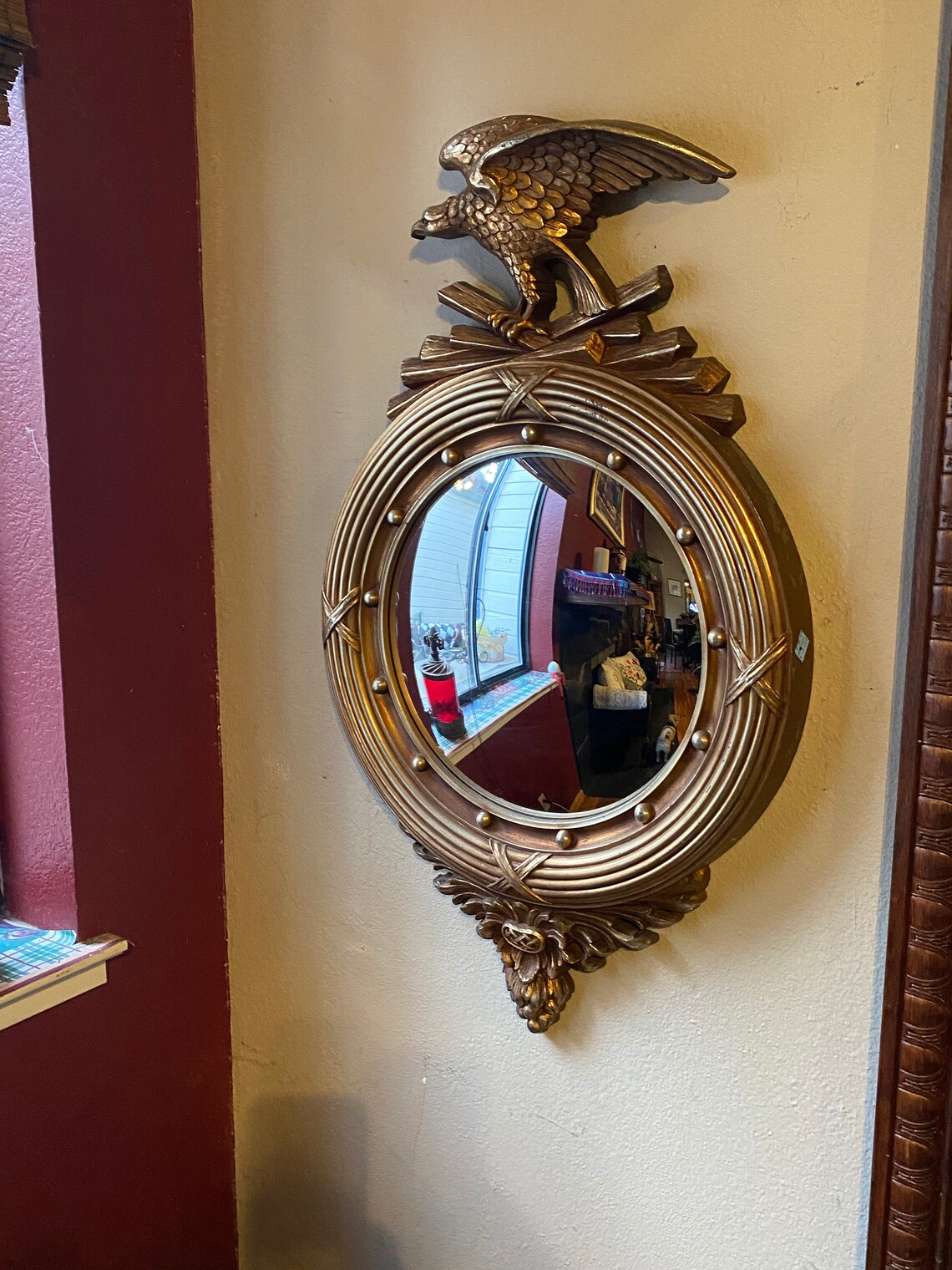 Vintage Mirror from Ethan Allen Etsy