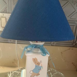 Peter rabbit スタンドランプ Peter Rabbit Lamp - Etsy