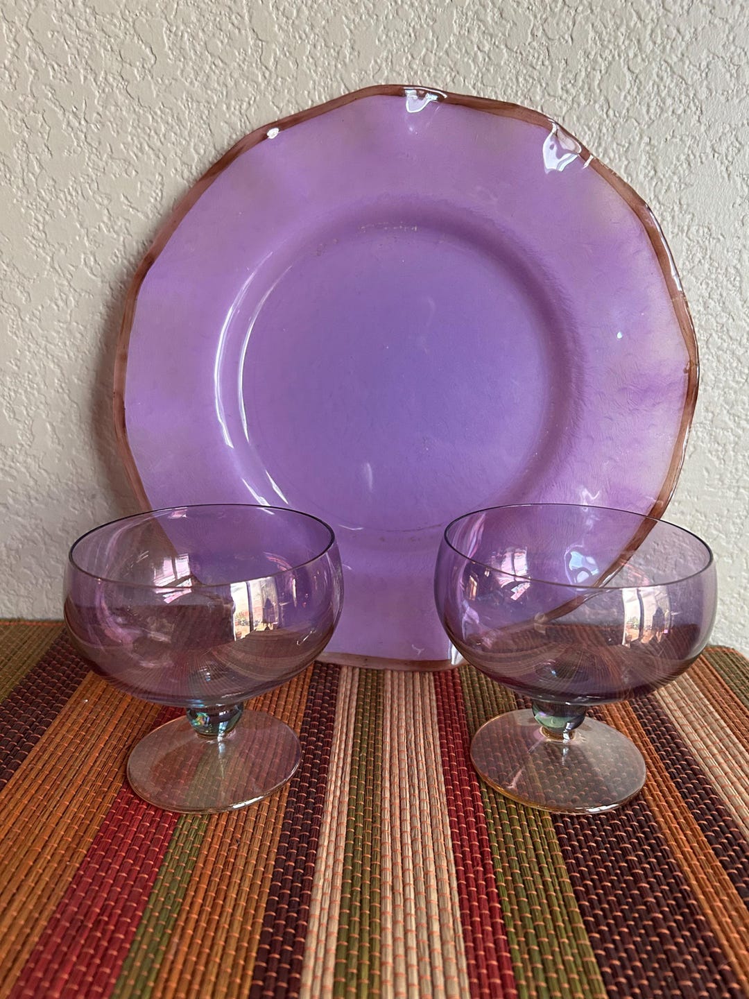 Two Italian Mila International Glasses