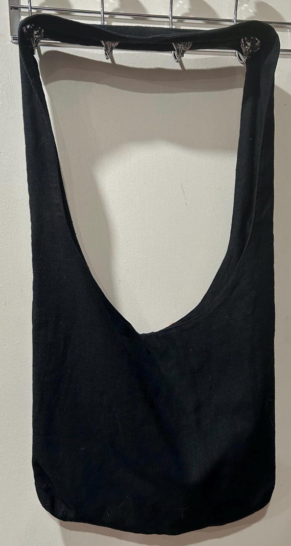 Large Retro 70s Style Handcrafted Cloth Patchwork… - image 6