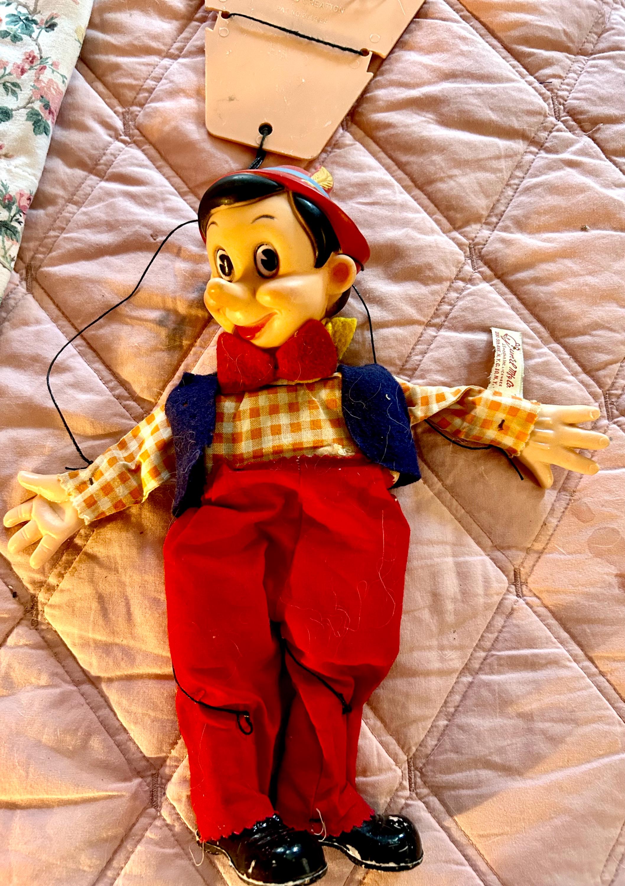 60年代ビンテージピノキオ Vintage Pinocchio Marionette - Etsy