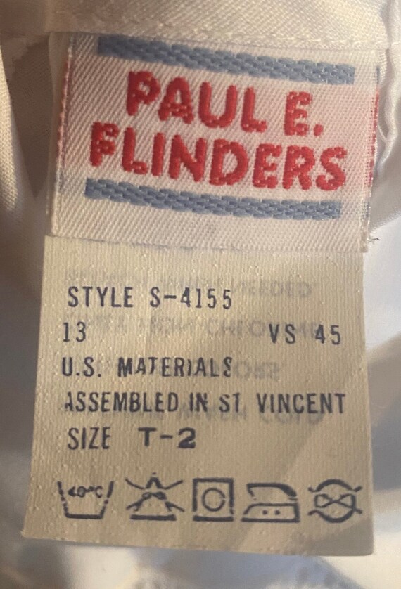 Vintage Paul E. Flinders Boy’s Shortall Set with … - image 8