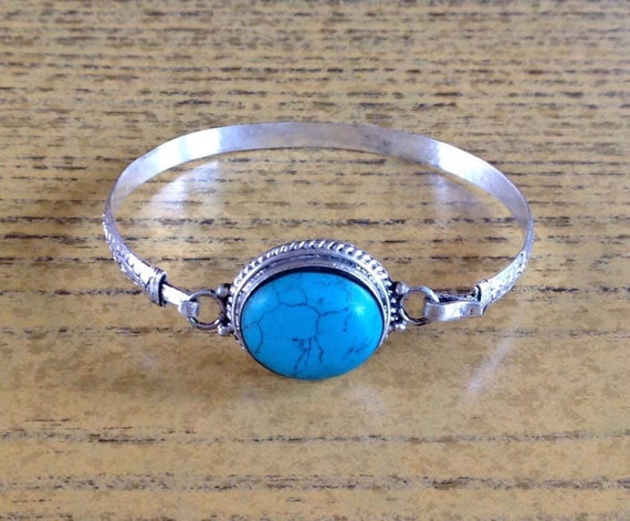Signed Vintage Native American Navajo Washburn Turquoise Coral Sterling Silver Bracelet Signed Vintage Native American Navajo Washburn Turquoise Coral Sterling Silver Bracelet