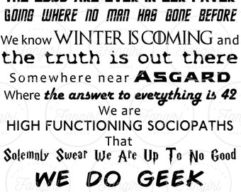 We Do Geek Etsy