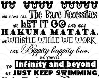 Free Free Disney House Rules Svg 117 SVG PNG EPS DXF File